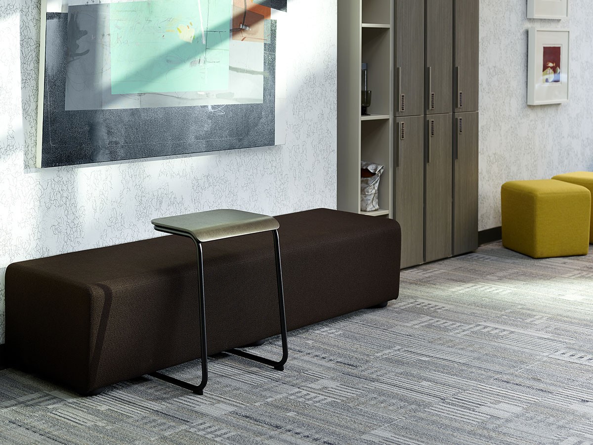 ⑤Knoll/ノル トボガン プルアップテーブル ホワイトxホワイトオーク