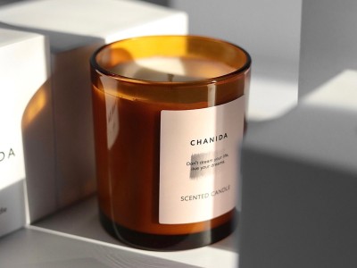 CHANIDA SCENTED CANDLE / チャニダ センティッドキャンドル 150g