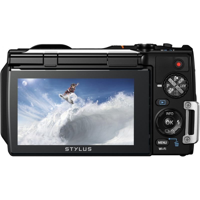 Olympus Stylus Tough TG-860, white - Compact cameras - Nordic Digital