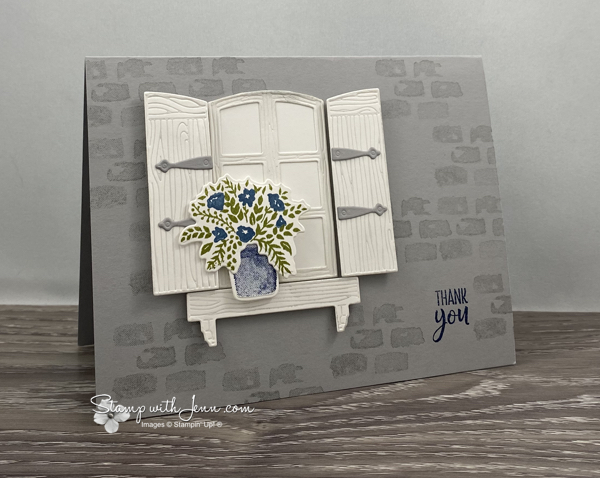 Welcoming Window Card for Realtor | Stamp with Jenn