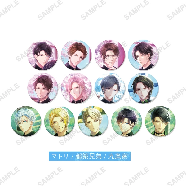 スタマイ スタンドマイヒーローズ 服部 今大路新堂 羽鳥 缶バッジ