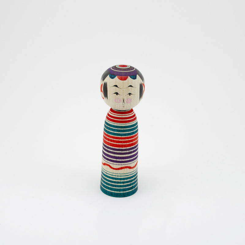 鎌田文市 作 弥次郎 こけし 鎌田文市 作 弥次郎 こけし 鎌田文