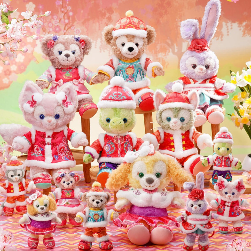 上海ディズニー 中秋シリーズ ステラルー＆リーナベル ぬいぐるみキー