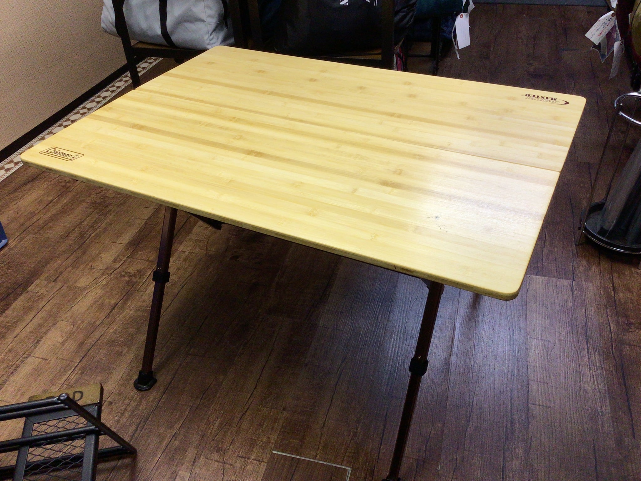 中古A】コンフォートマスターバンブーラウンジテーブル100（2000017006