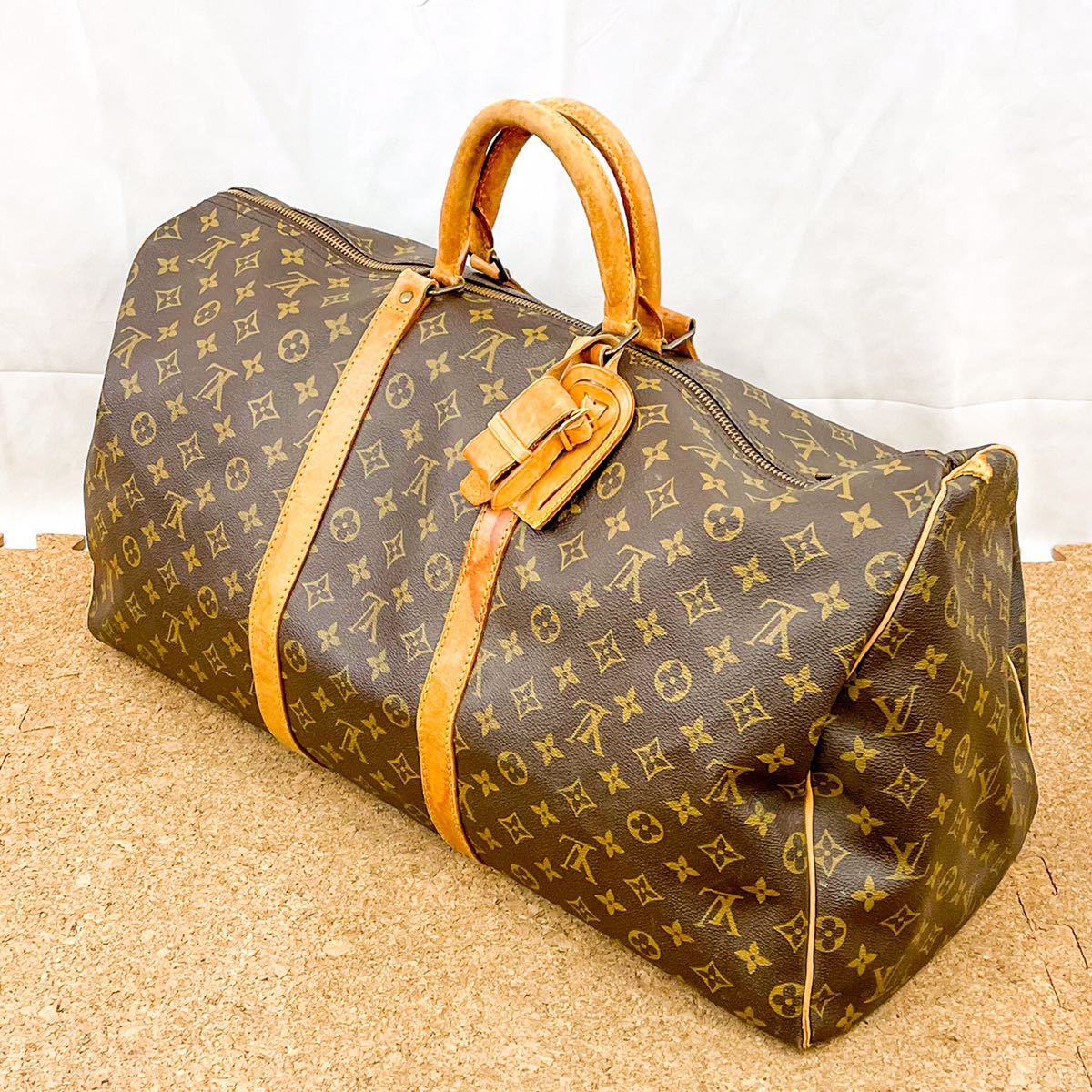 ○ ヴィトン LOUIS VUITTON キーポル60 モノグラム ボストンバッグ