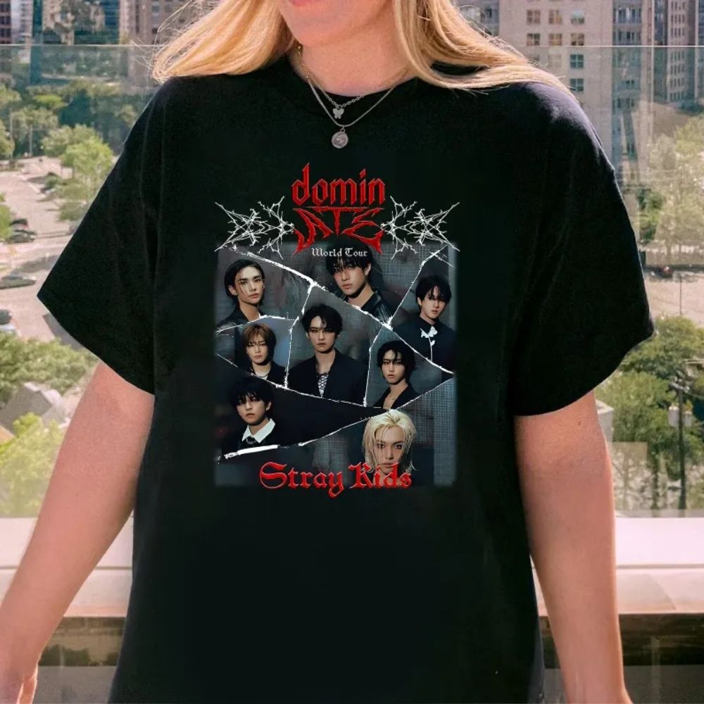 Stray Kids ＜dominATE＞北米限定Tシャツ⭐︎Mサイズ Stray Kids