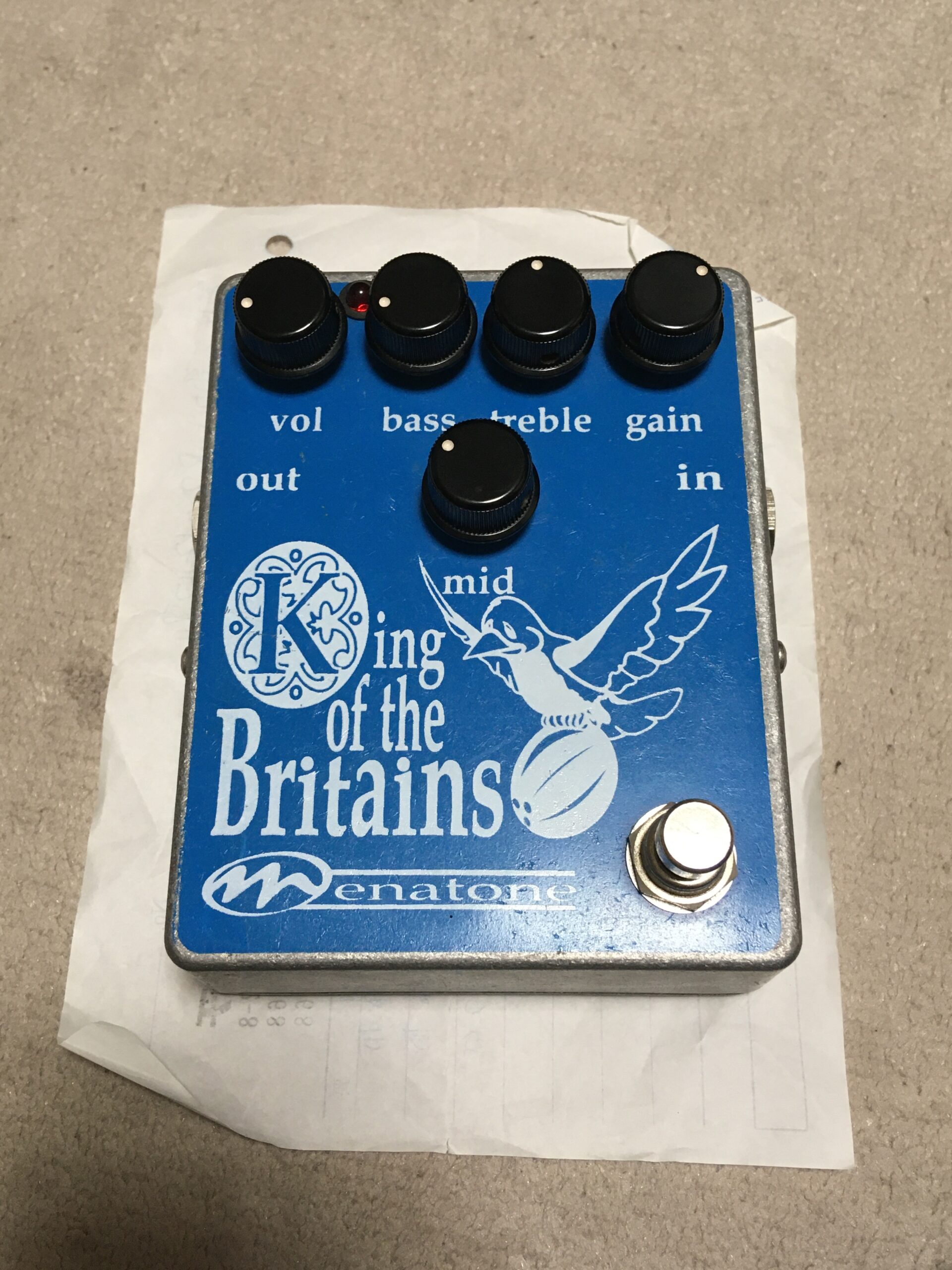 希少初期 Menatone King of the Britains