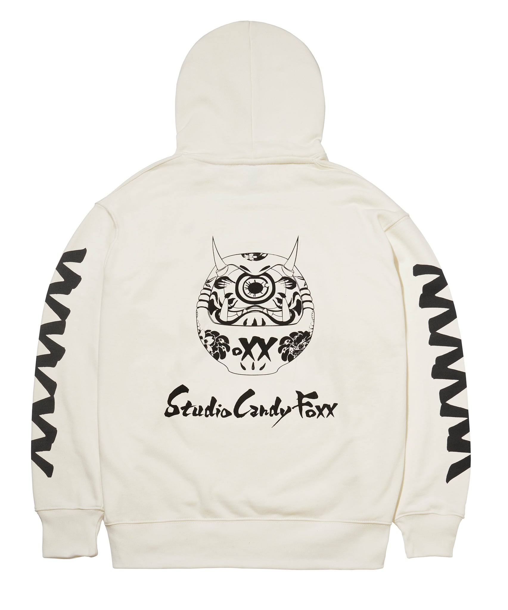 Candy Foxx DARUMAパーカー Mサイズ black Candy Foxx DARUMAパーカー