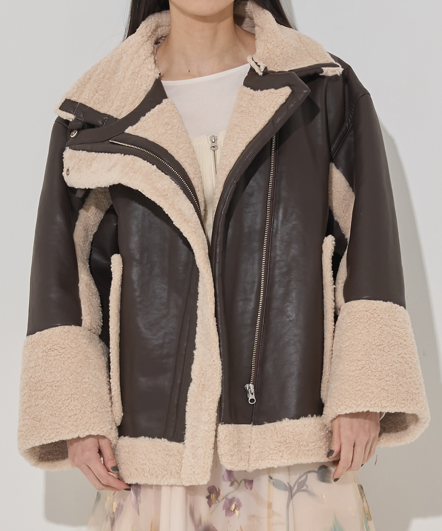 売り切りセール！ minus OVERSIZED MOUTON RIDERS ECO MOUTON BIG