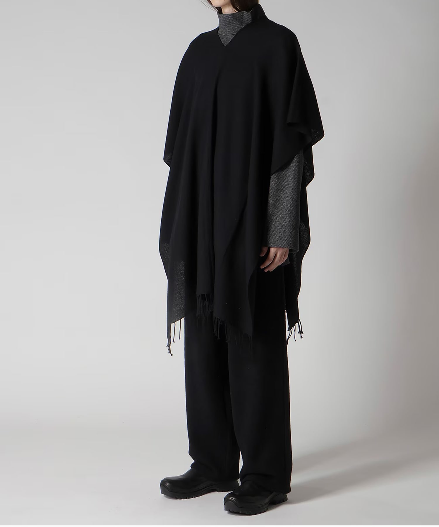 Yohji Yamamoto | 2ウェイポンチョマフラー