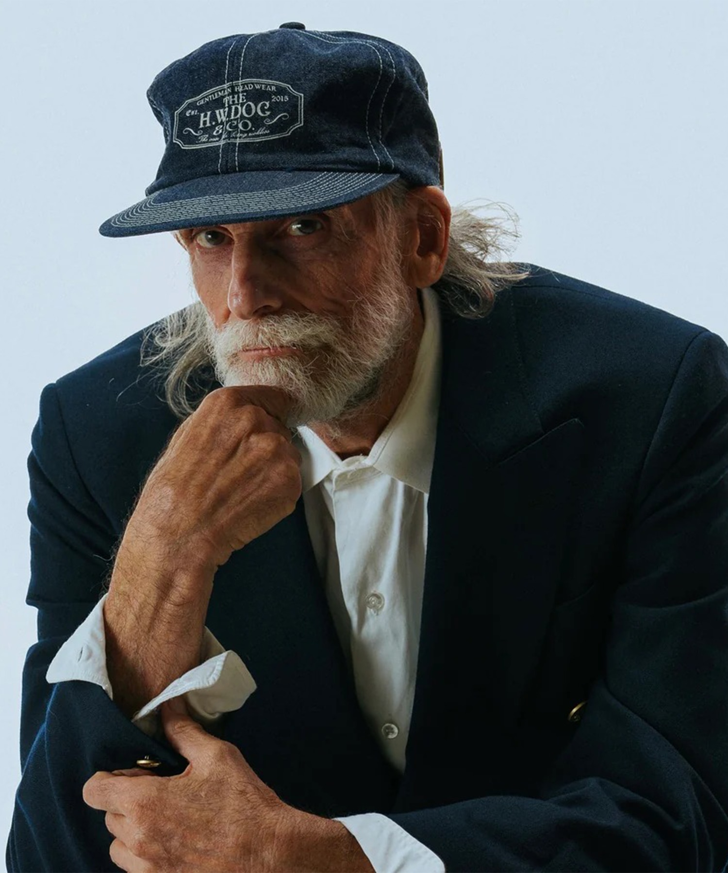 THE H.W. DOG&CO | TRUCKER CAP - Denim