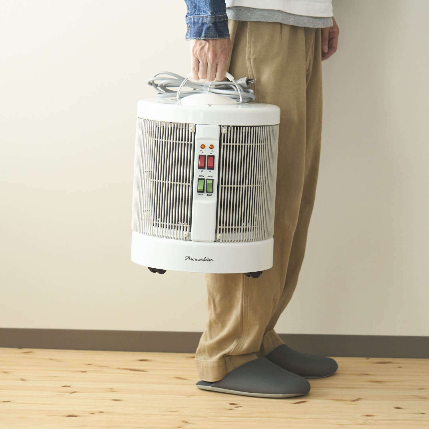 24年製 暖話室 1000型 RCS◇電気ストーブ DAN1000-R16 DAN1000-R16