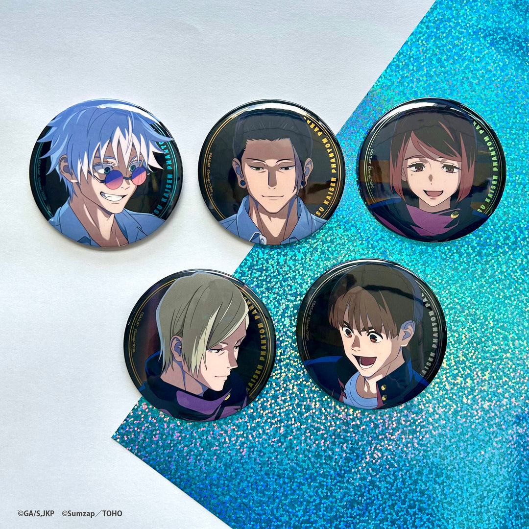 呪術廻戦 ファントムパレード 五条悟 メタル缶バッジ20点+アクリル