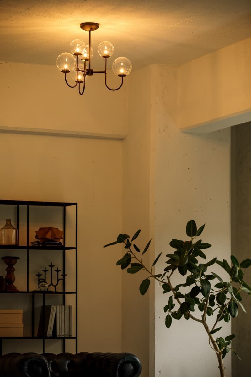 GRAPE / グレープ 125/150 シャンデリア型シーリングライト 6灯