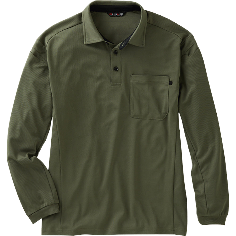 エコ長袖制電ポロシャツ】 GUNKEI JIS-T8118適合商品 機能派ウェア