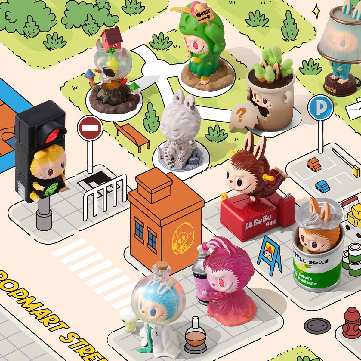 POP MART THE MONSTERS Almost Hidden Series – Labubu Figures