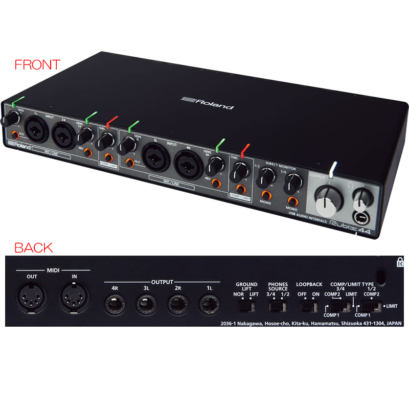 ROLAND RUBIX44 ローランド | サンフォニックス