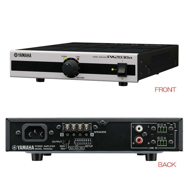 YAMAHA PA2030a ハイ/ローインピーダンス両対応パワーアンプ | サン
