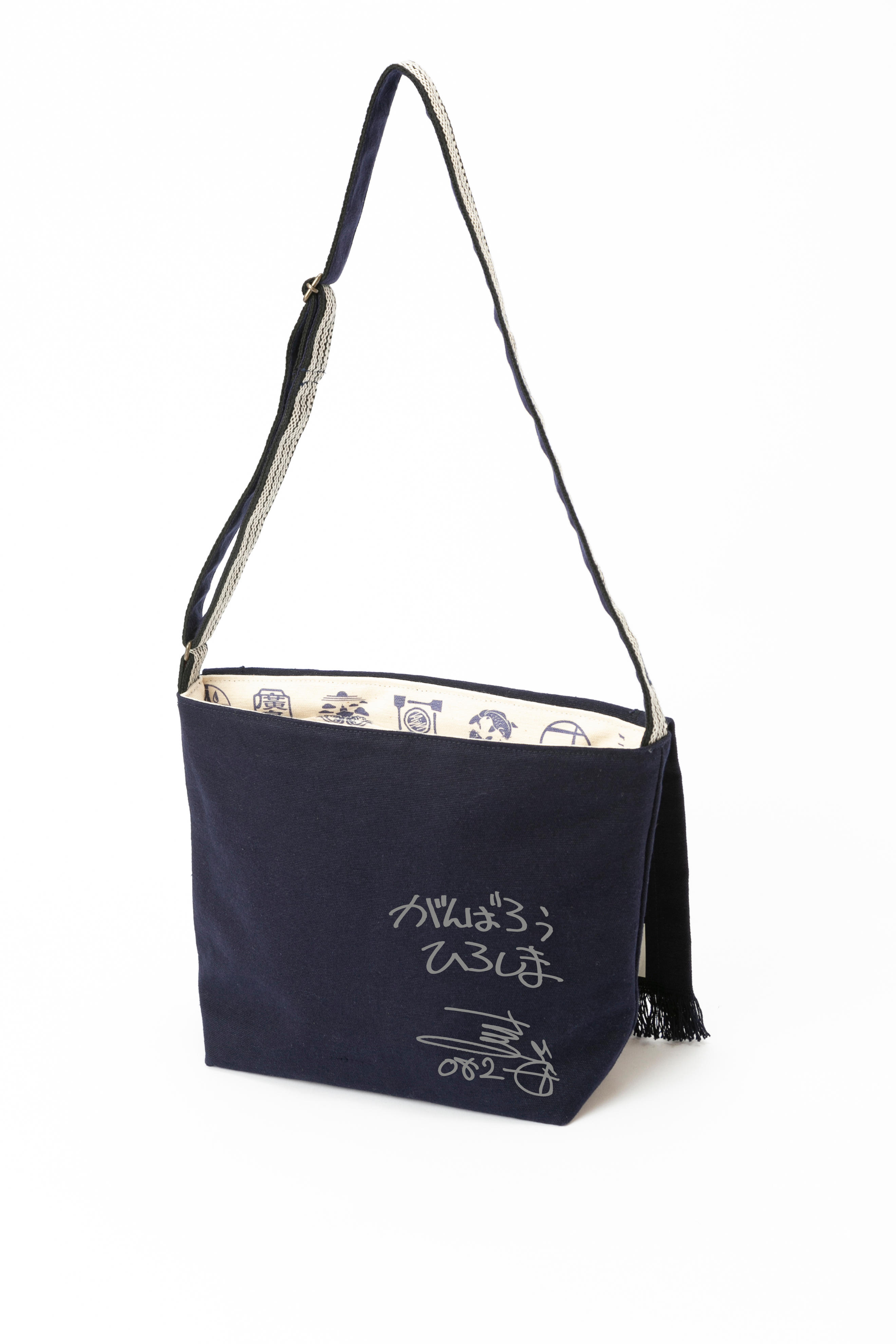 奥田民生×中国新聞 元気応援ショルダーバッグ 紺色 - (豪雨災害復興