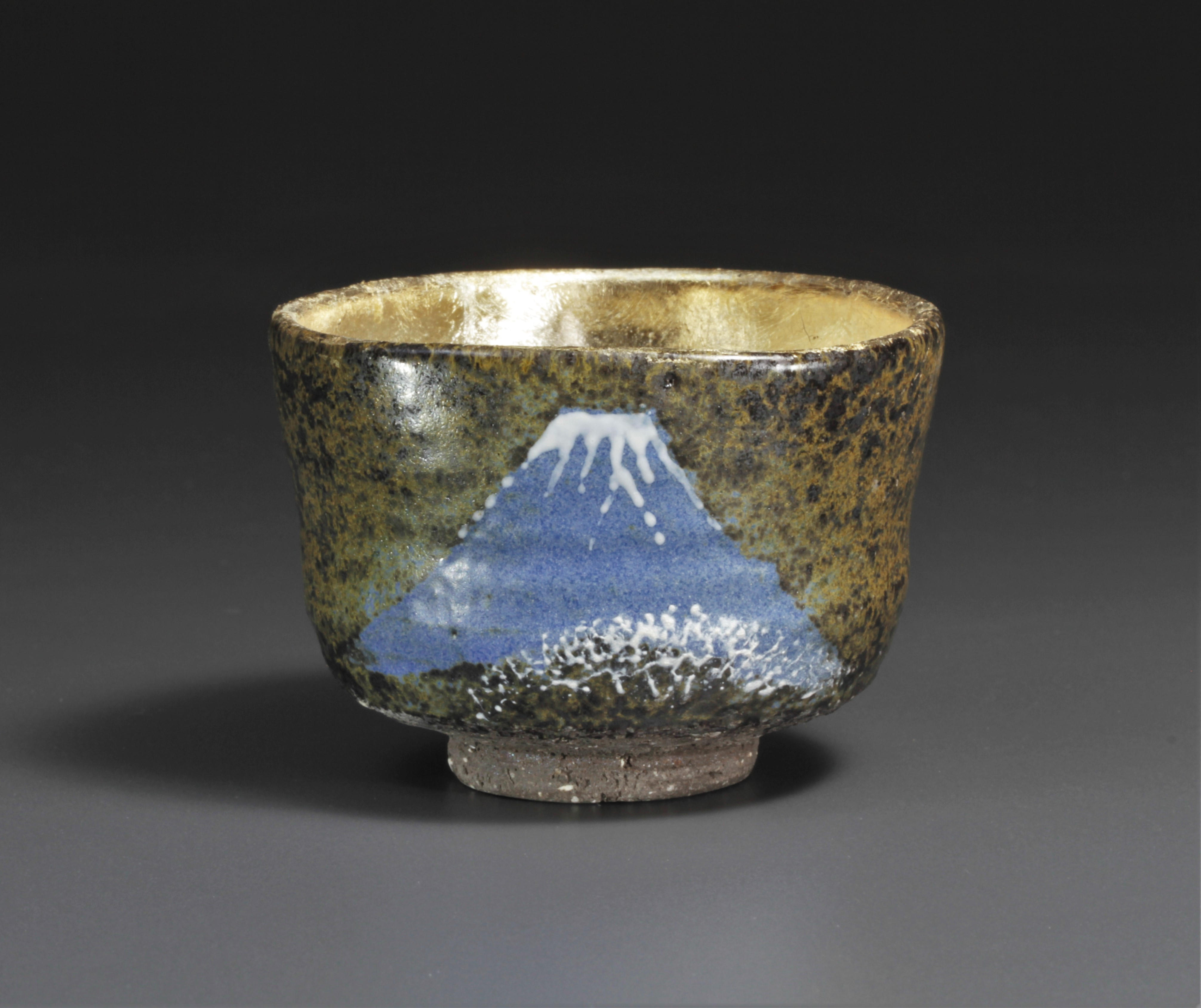 染錦富士絵 ぐい呑 N o31 染錦富士絵 ぐい呑 N o31