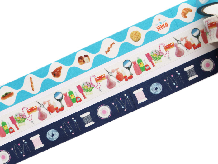 36オリジナル おみせやさん マスキングテープ（おしゃれの店・手芸店