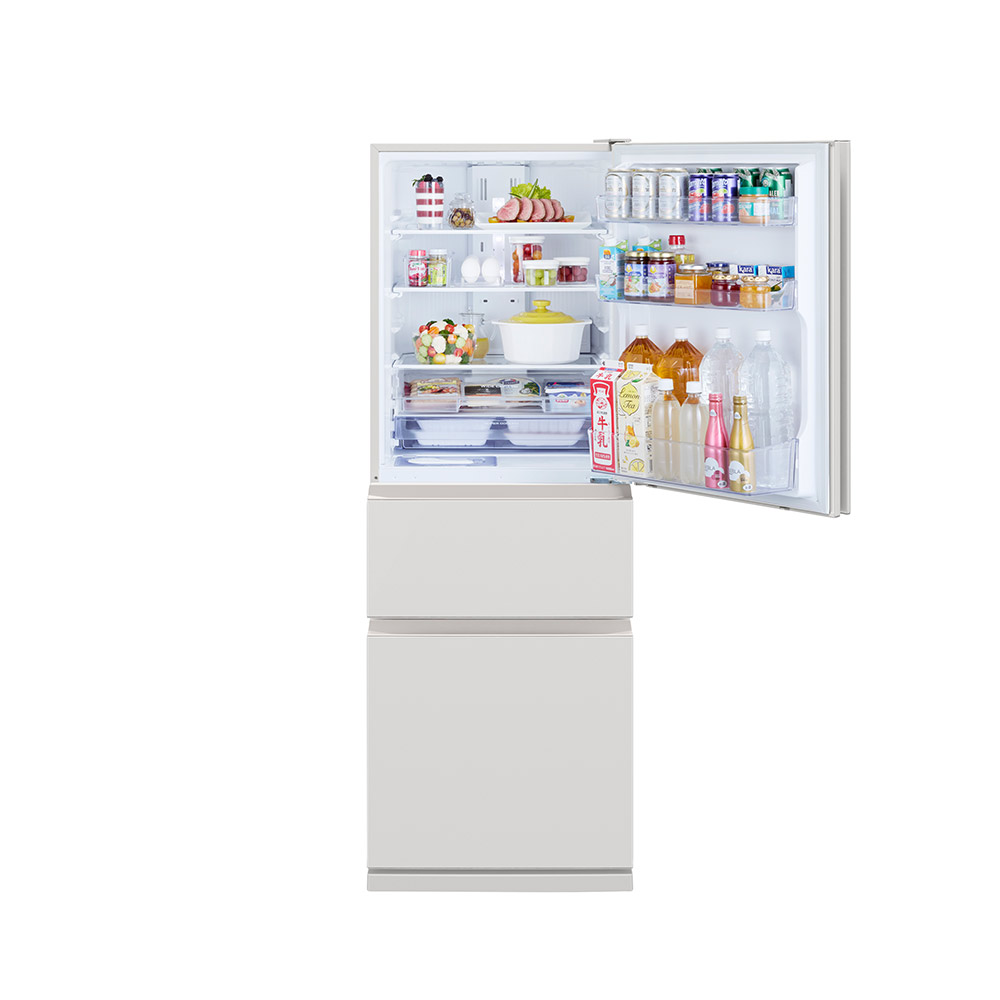 MITSUBISHI MITSUBISHI 330L 3ドア冷蔵庫 野菜室真ん中タイプ MR-CX33M