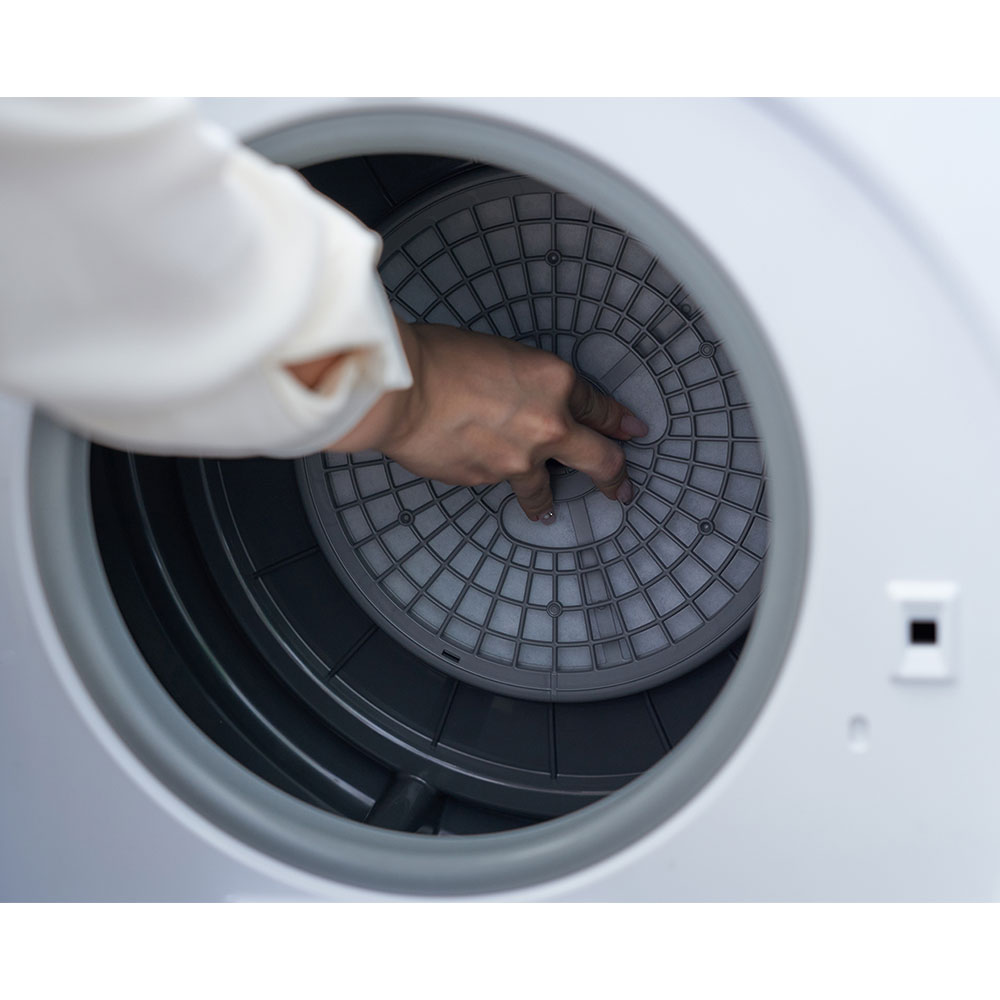 ESTILO ESTILO 3KG 小型衣類乾燥機 ピュアホワイト ILD-321UWB-JP (左