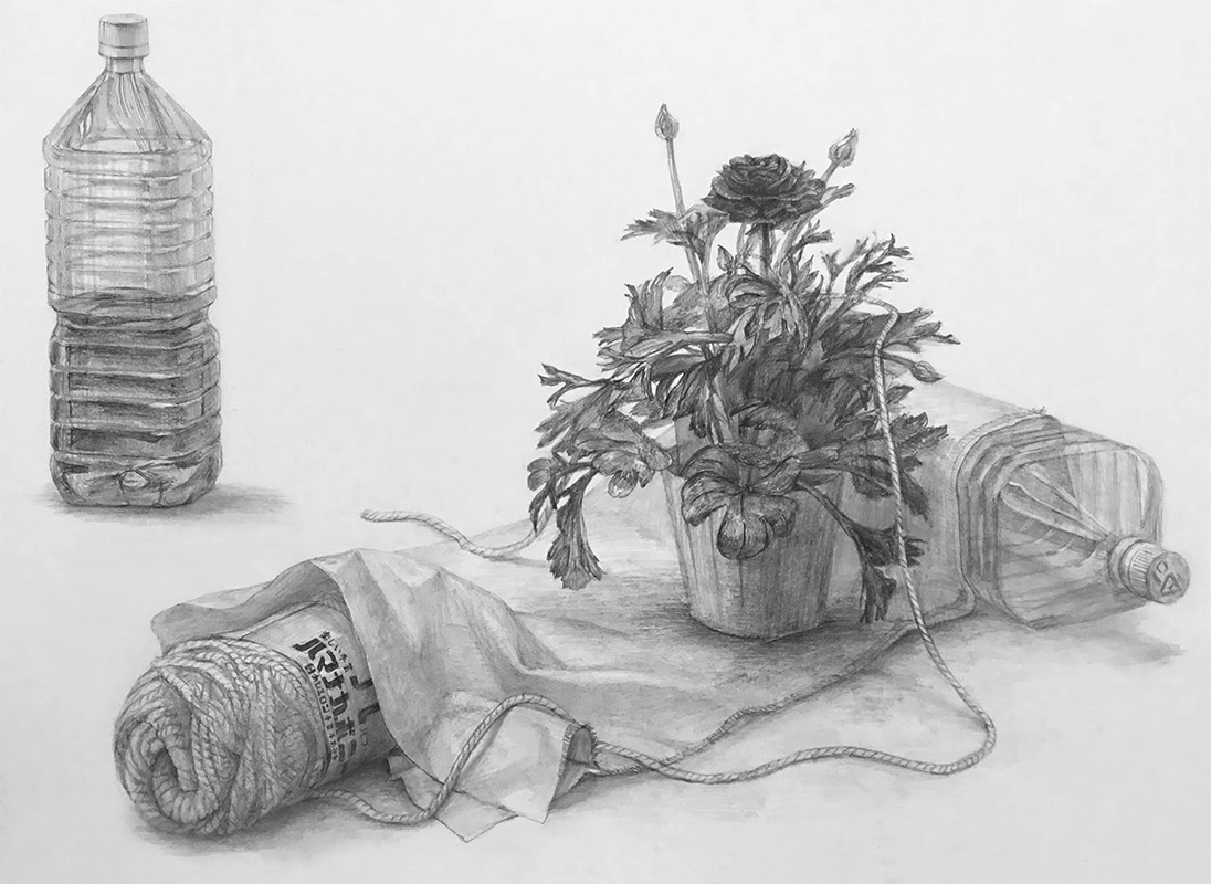 インテリア 美術品 デッサン 書 デッサン画 基礎科 共通静物デッサン