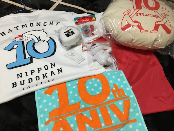 チャットモンチーのすごい10周年 in 日本武道館！！！！ お土産 ﾁｬｯﾄ