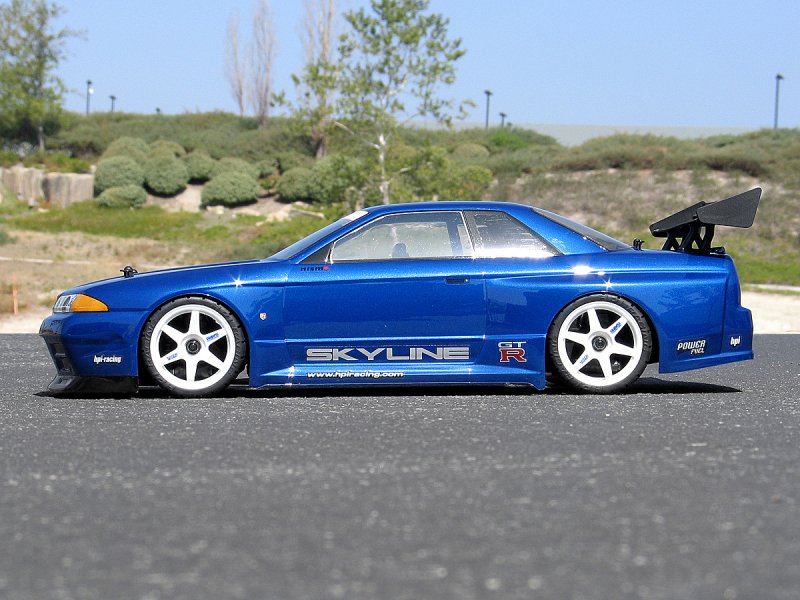 Nissan Skyline GT-R R32 BNR32 1-10 Body Set w/ Wing (200mm) [HPI