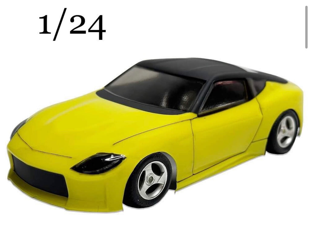 蚊車 シャージ DRIFT 1:24 メタル nissan 34 蚊車 シャージ DRIFT 1:24