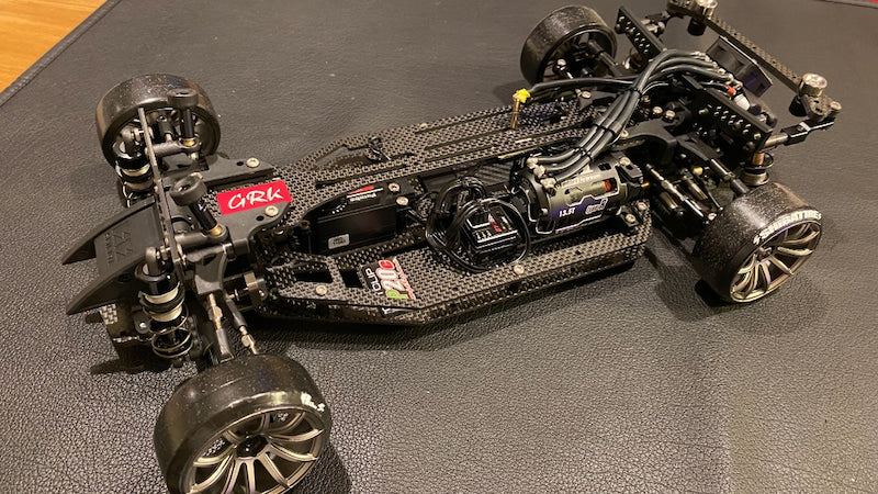 メタルガレージ製 GRK GS2 EVO用カーボンシャーシ＆アッパーデッキ GRK