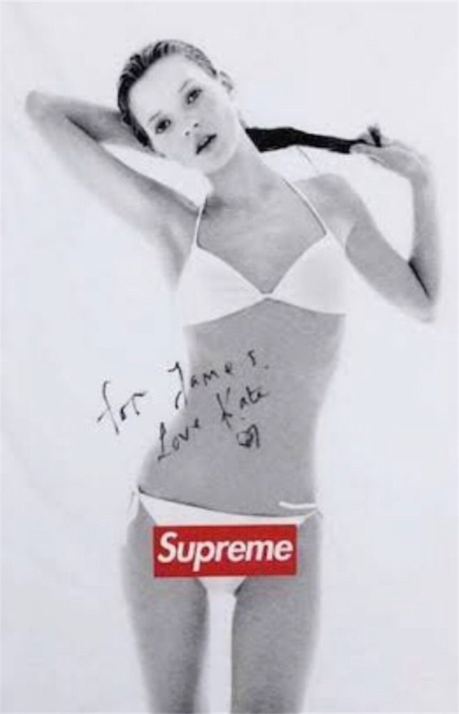 supreme ケイトモス ポスター Supmani | Supremeの歴史 その②