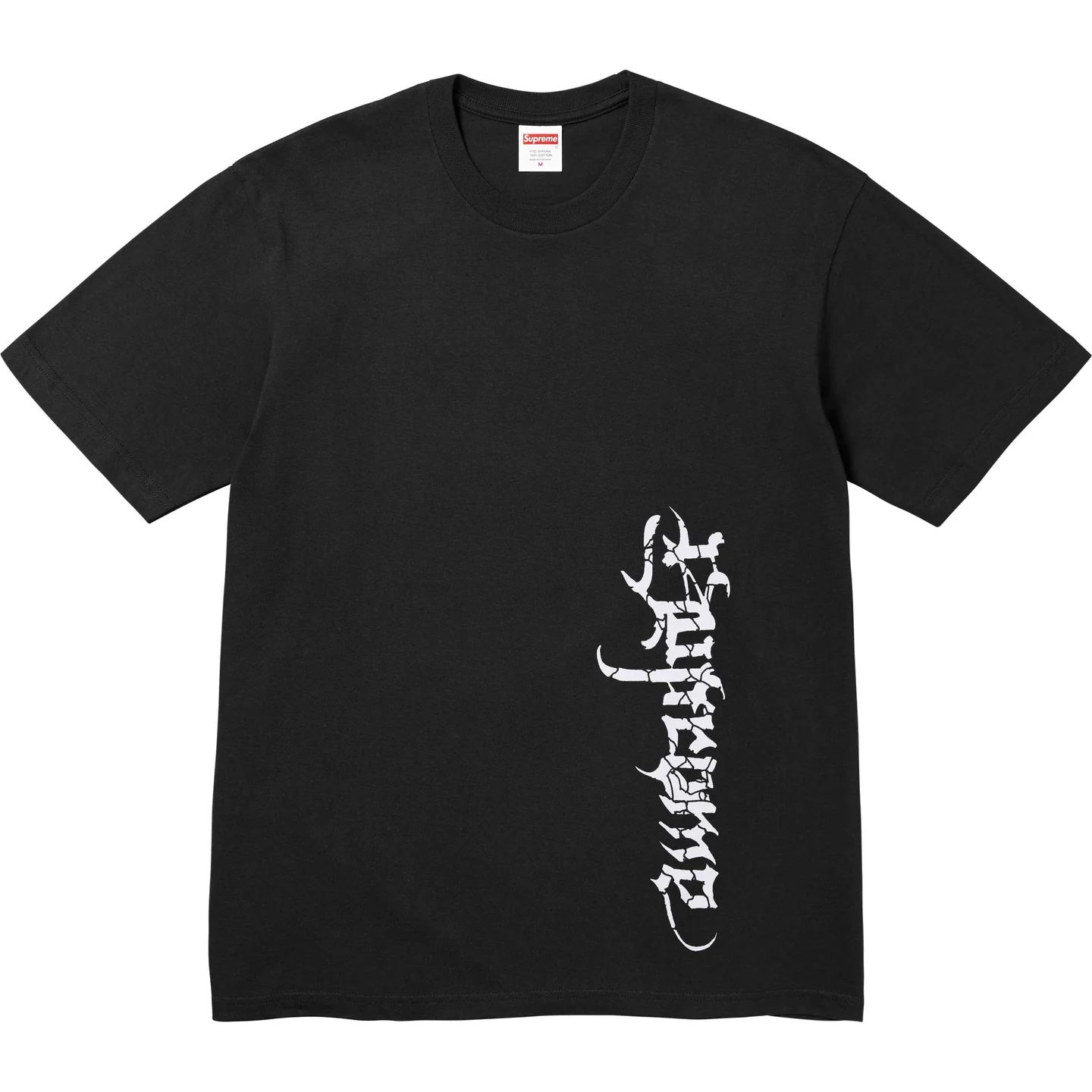 Supreme Split Tee BLACK L ブラック 木村拓也着用モデル キムタク着用