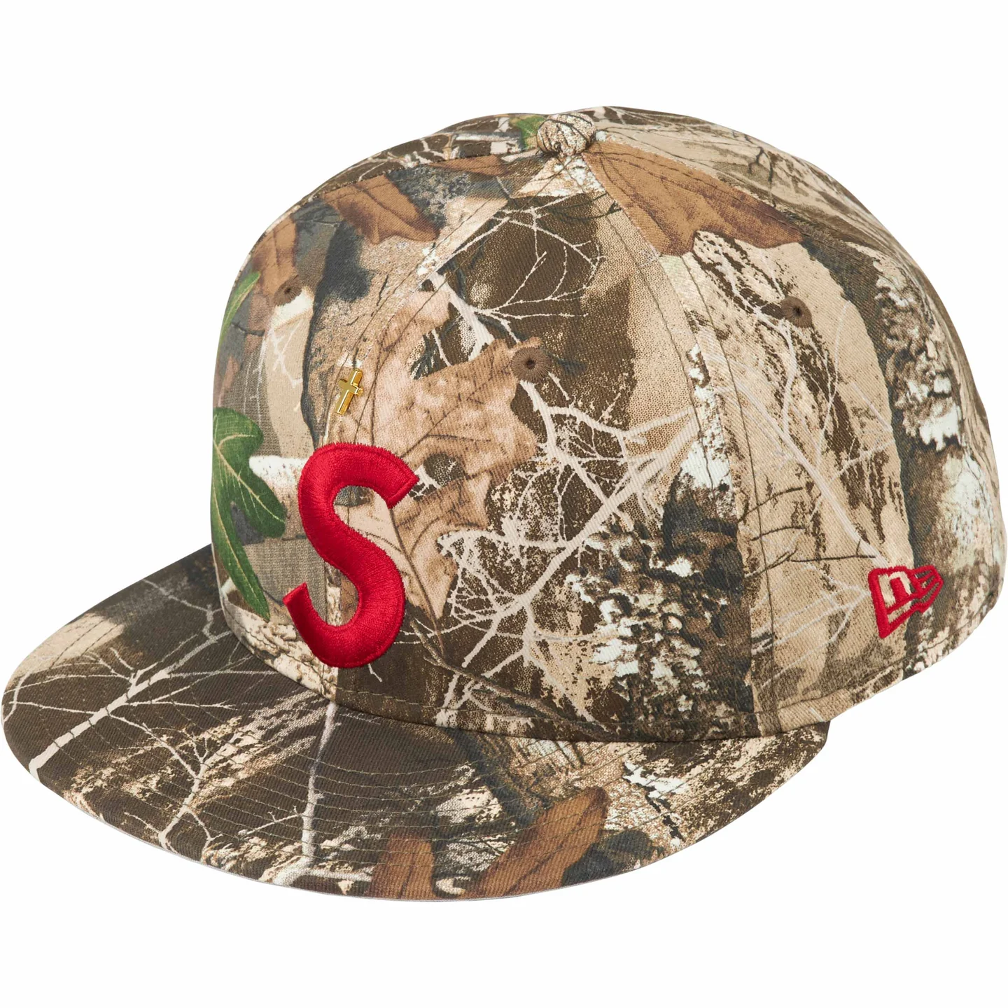 Gold Cross S Logo New Era® | Supreme 24ss