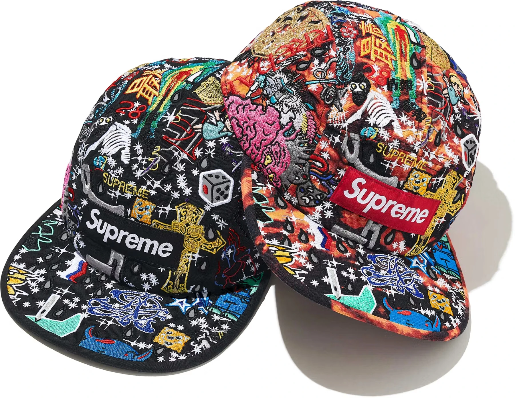 AOI Embroidered Camp Cap | Supreme 25ss