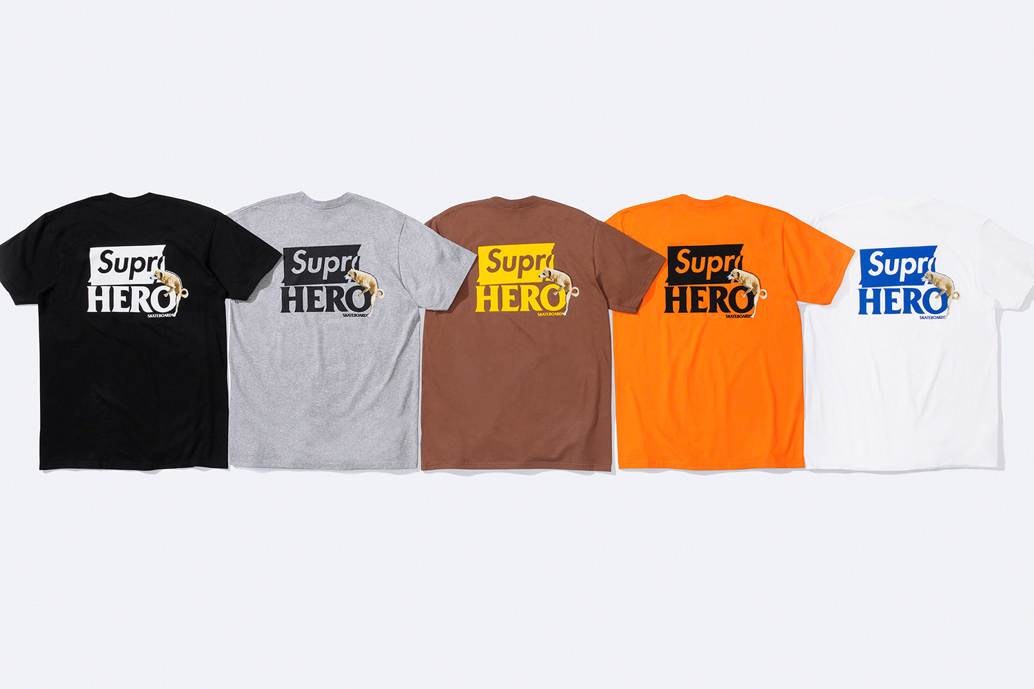 Supreme × ANTI HERO / 22SS/ANTIHERO Dog Tee/Tシャツ/L/コットン/GRY