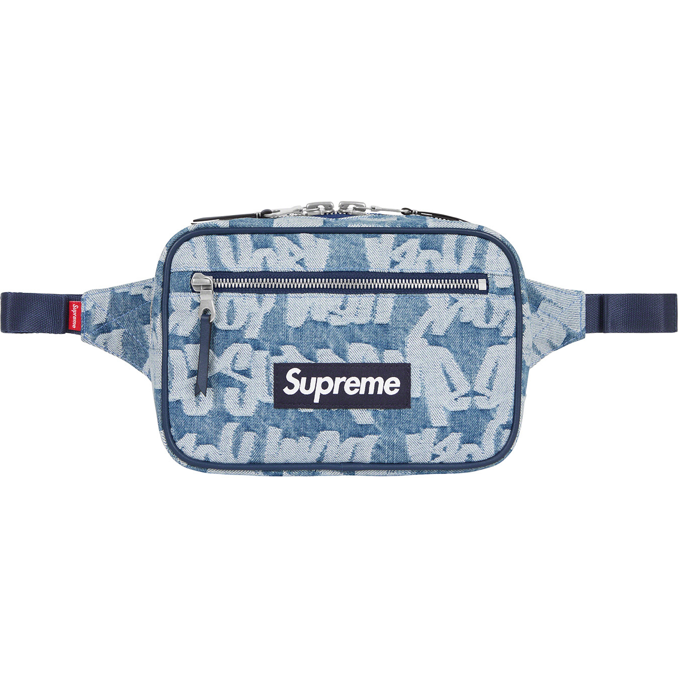Fat Tip Jacquard Denim Waist Bag | Supreme 22ss