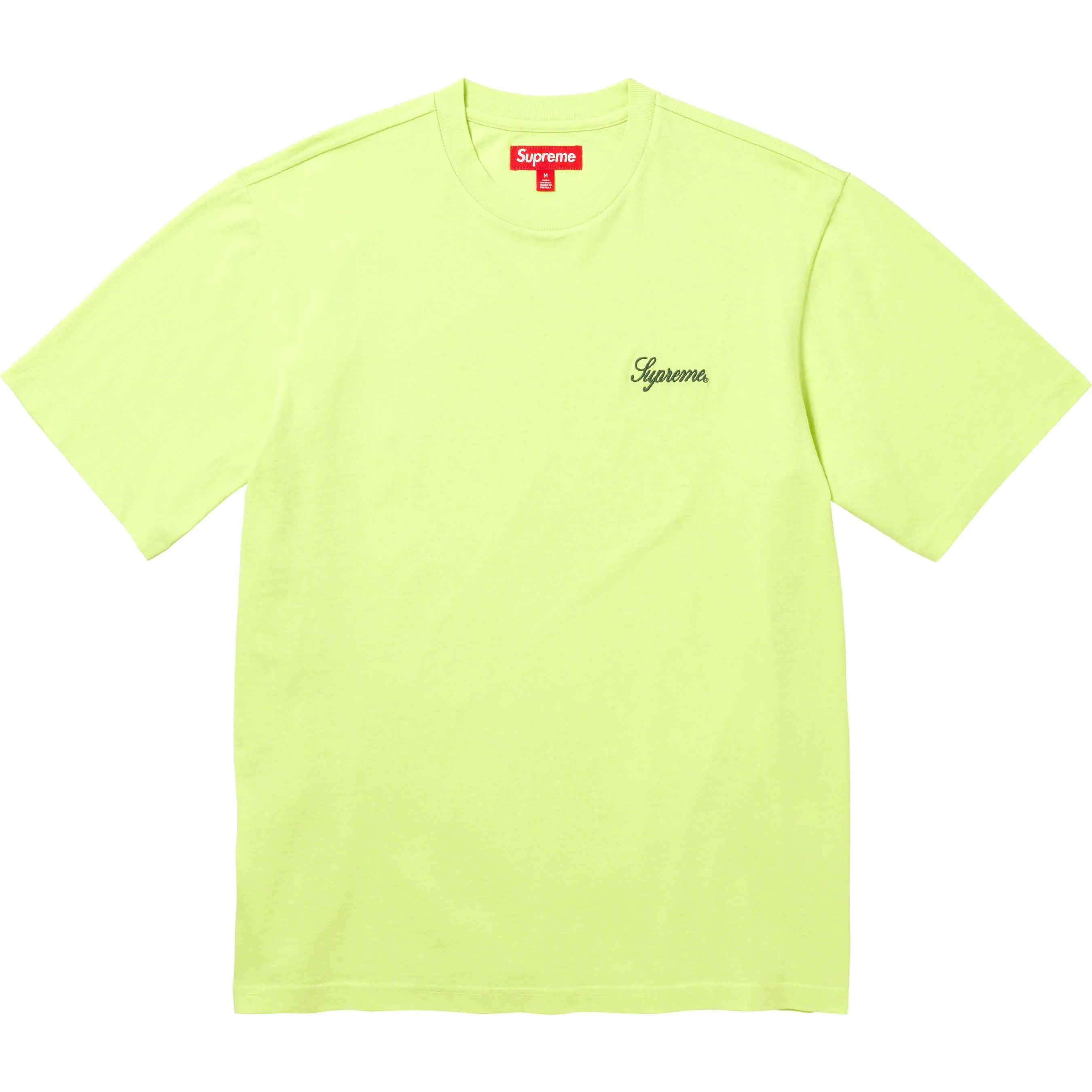 Washed Script S/S Top | Supreme 23fw