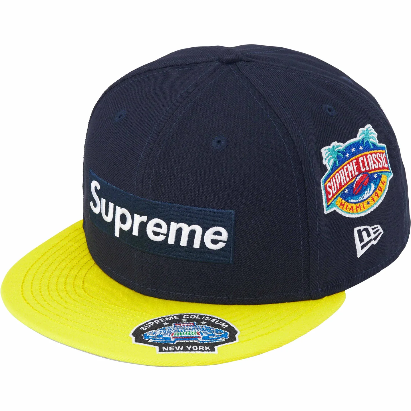 Supreme 2023FW Worldwide Box Logoキャップ Worldwide Box Logo New