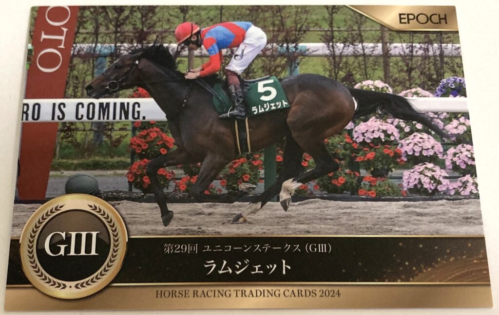 ロマンチックウォリアー GEM ホースレーシングカード 1⁄18