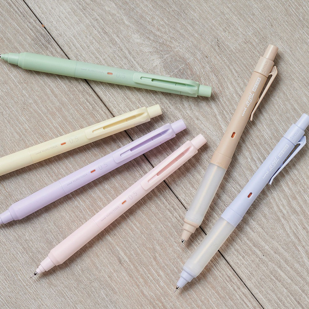 シャープペンシルのクルトガシリーズ「ユニ アルファゲル スイッチ