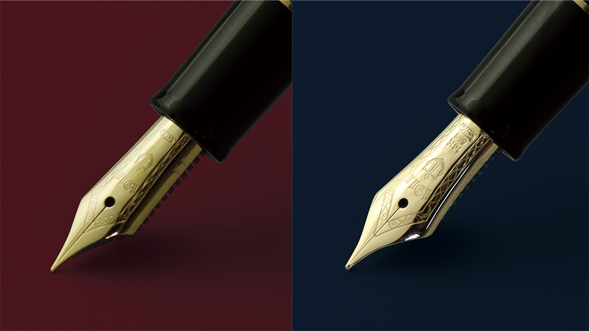 絶版 セーラーレディ・プロフィット ブラック ゴールド・トリム14k H-F