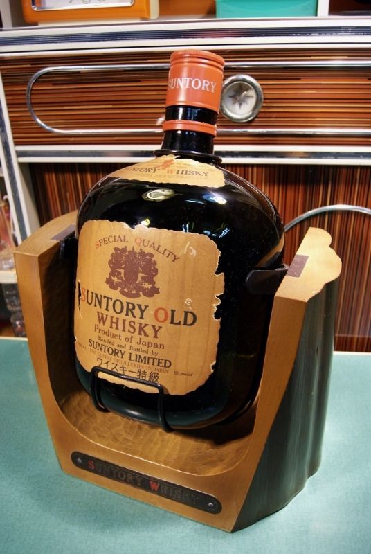 サントリーオールド 特大ボトル 販促品インテリア非売品 4000ml レア