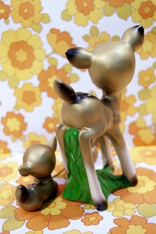 バンビの親子 WDCC 陶器 フィギュア 置き物 バンビの親子WDCC 陶器