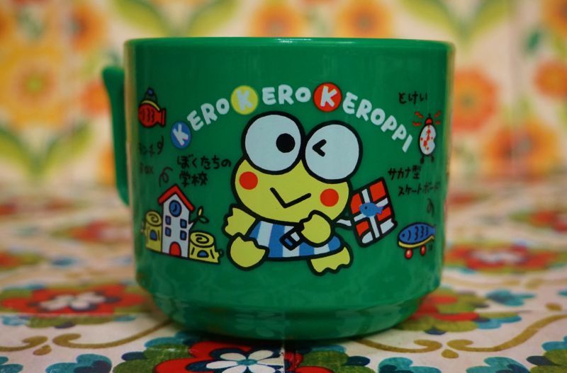 サンリオ旧ロゴ 90年代 けろけろけろっぴ ハローキティ プラスチック