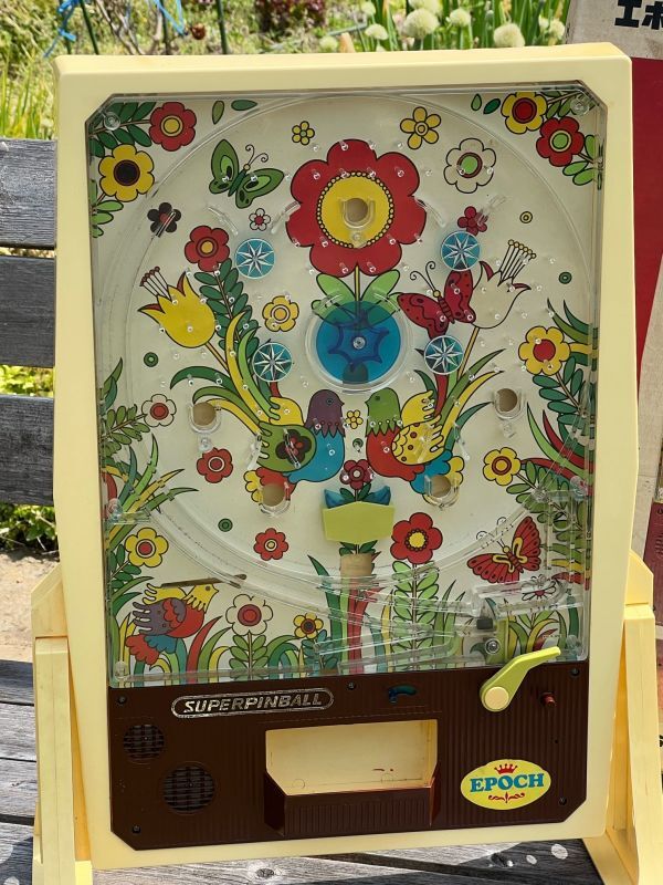 エポック社 ジャンボパチンコ スーパーピンボールゲーム お花
