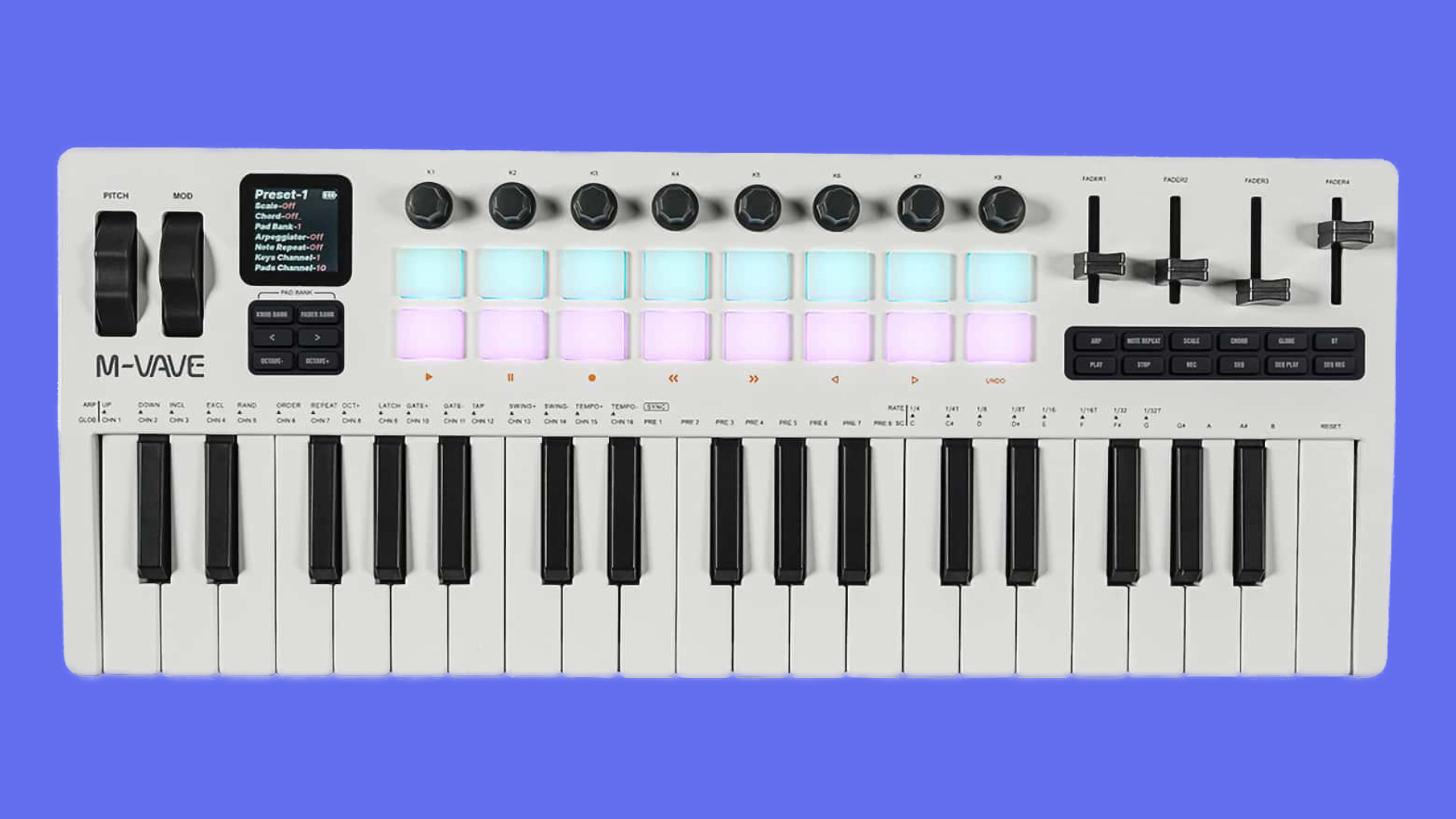 DTM・DAW M-VAVE SMK-37 PRO The Odyssey 2021 – 100 Patches for M