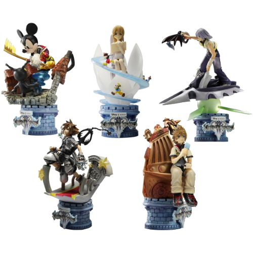キングダムハーツⅡ フォーメーションアーツ 全種 5体セット