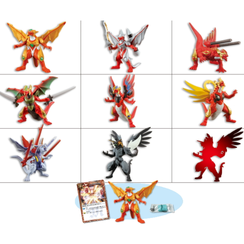 バトルスピリッツ ブレイブ フィギュアコレクション 4個セット バトル